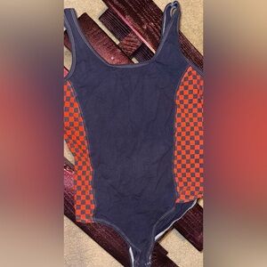 Vans Navy Graphic Bodysuit